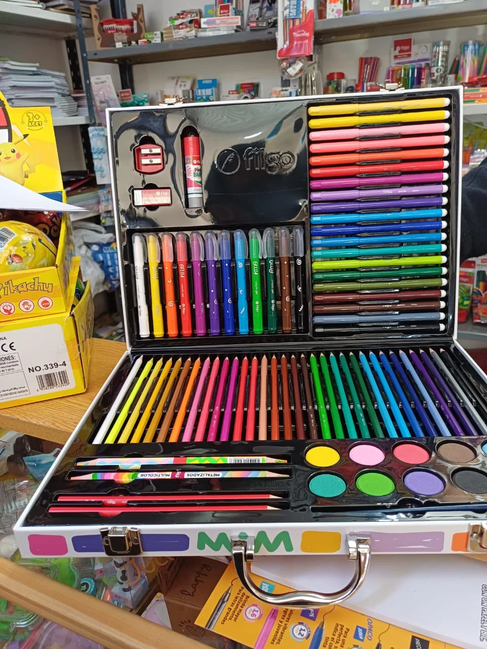 Valija completa de arte profesional, dibujo y pintura en Monte Tinta